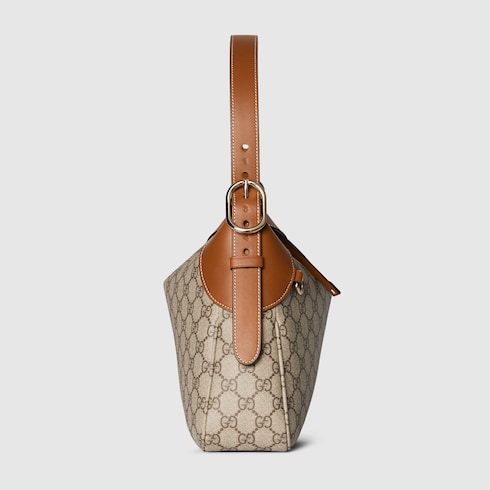 Borsa a spalla GG Emblem misura media