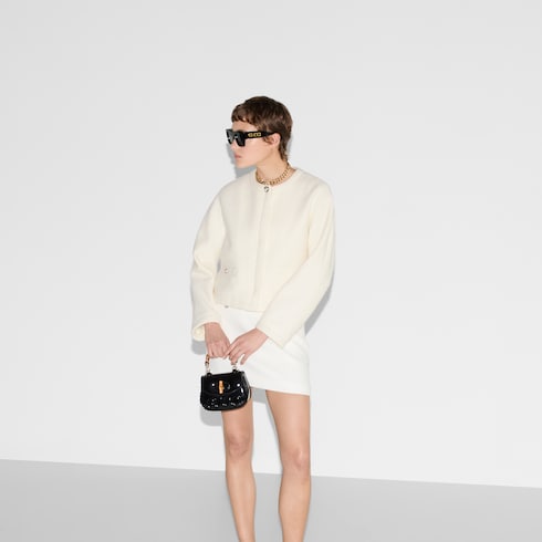 Giacca in lana bouclé