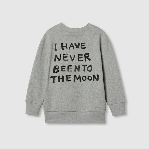 Children's cotton printed sweatshirt Detail 2