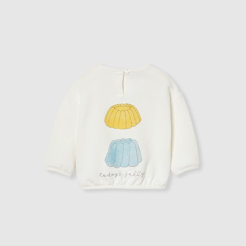 Sweat-shirt pour bébé en coton imprimé