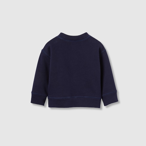 Sudadera de algodón bordado para bebé