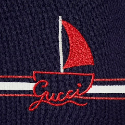 Sudadera de algodón bordado para bebé