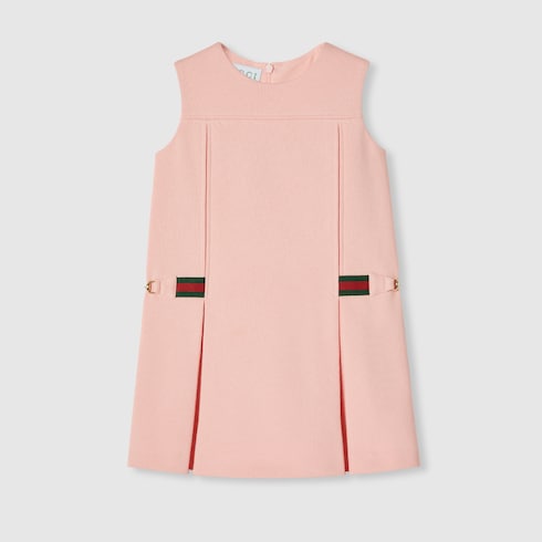 Robe pour enfant en coton avec bande Web