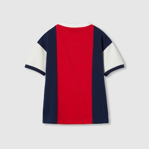 Children's embroidered cotton T-shirt