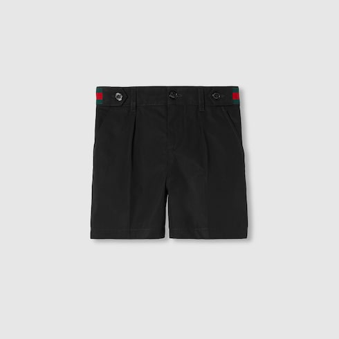 Children's cotton poplin shorts