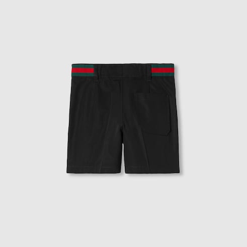 Children's cotton poplin shorts