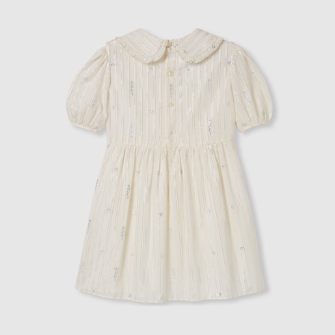 Robe pour enfant en coton brodé