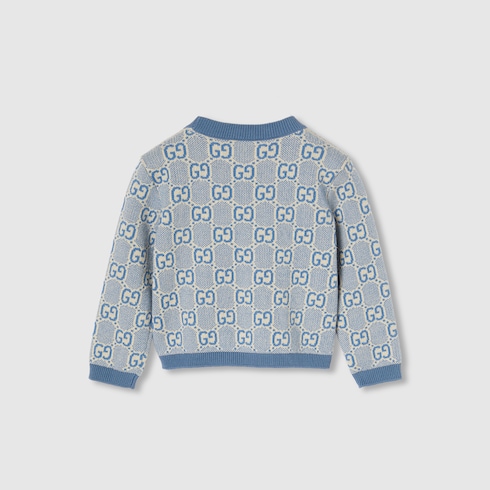 Baby-Cardigan aus Baumwolle mit GG