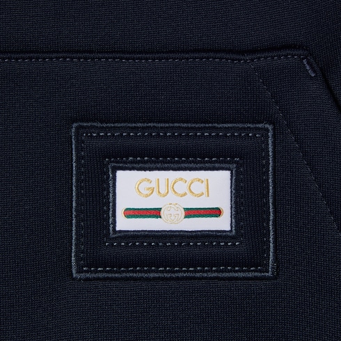 Technical nylon jersey sweatshirt Detail 7