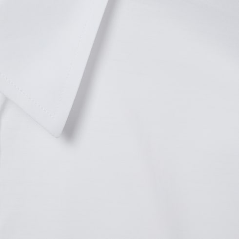 Chemise en popeline de coton avec bande Web