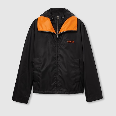 Nylon twill jacket