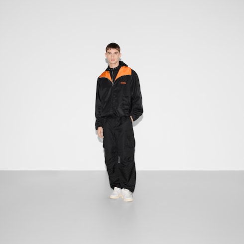 Nylon twill jacket
