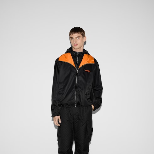 Nylon twill jacket