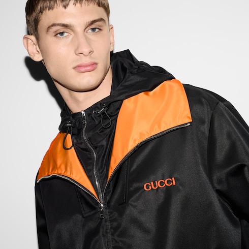 Nylon twill jacket