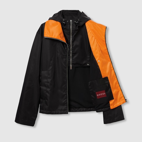 Nylon twill jacket