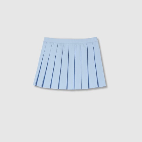 Children's embroidered cotton skirt