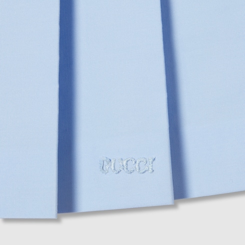 Jupe pour enfant en coton brodé