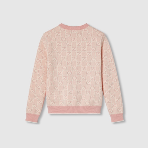 Kinder-Cardigan aus Baumwolle mit GG