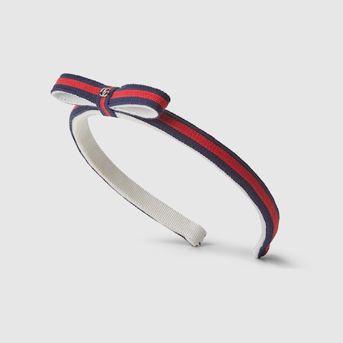 Bandeau pour enfant en tissu avec détail bande Web