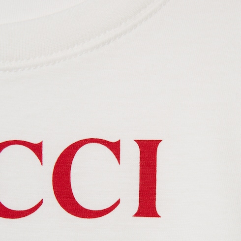 Camiseta infantil de algodón estampado