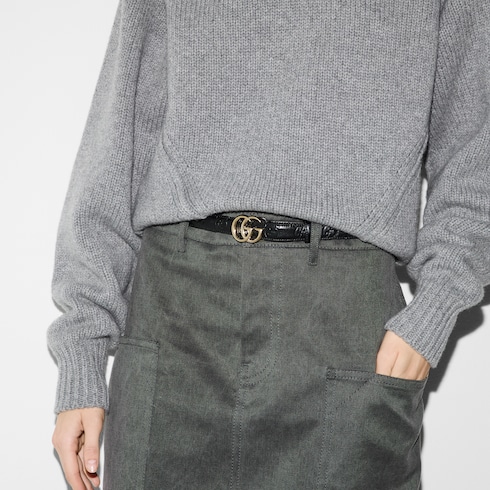 Узкий ремень GG Marmont