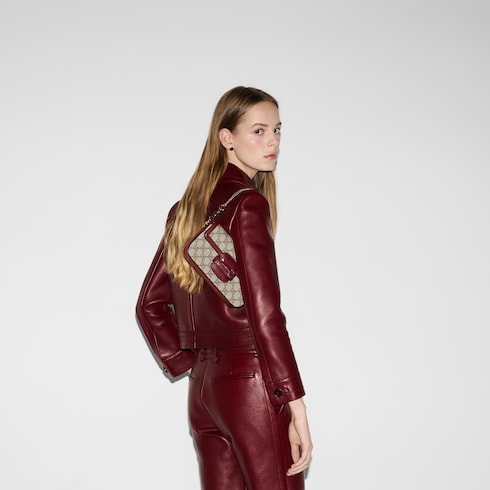 Sac à épaule Gucci Horsebit 1955 Soft petit format