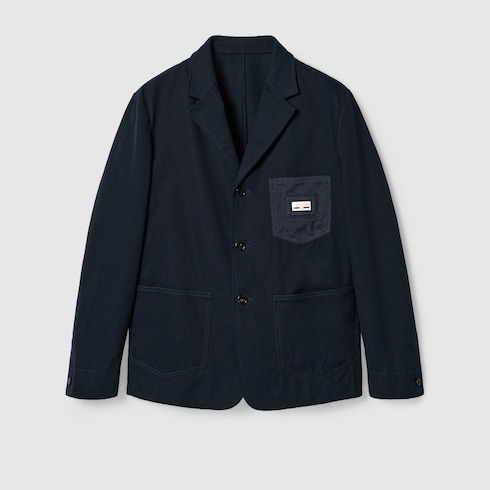 Veste en toile de coton