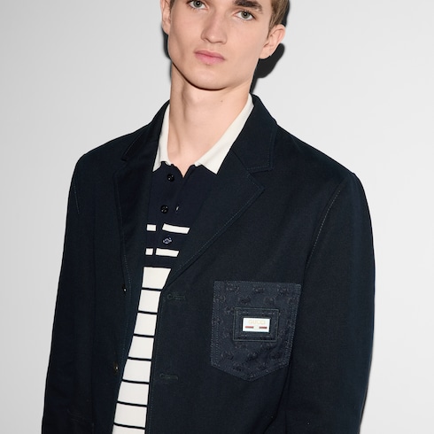 Jacke aus Baumwollcanvas