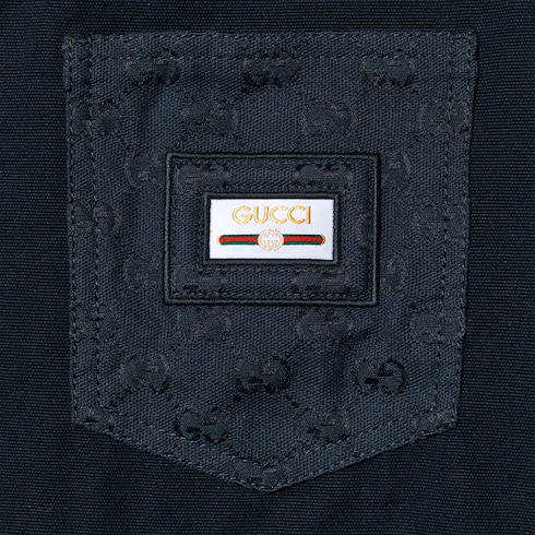 Jacke aus Baumwollcanvas