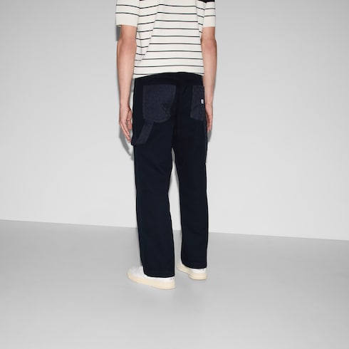 Cotton canvas pants