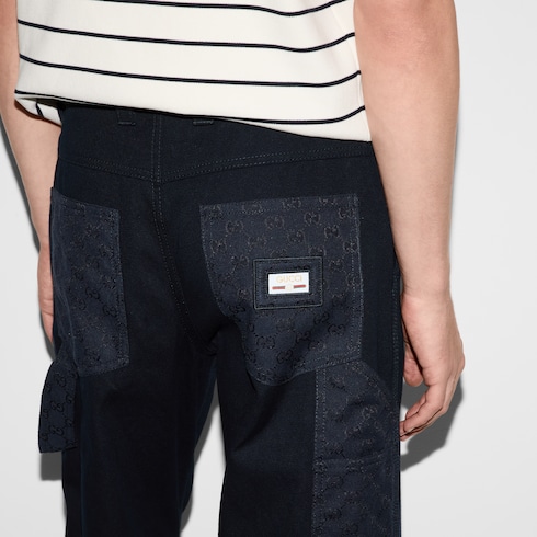 Cotton canvas pants
