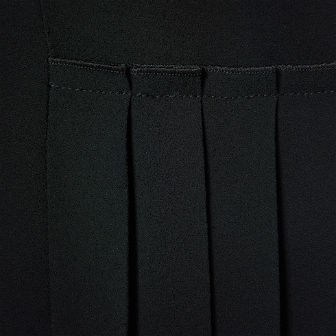 Light viscose sable skirt