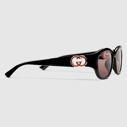 Sonnenbrille mit rechteckigem Rahmen
