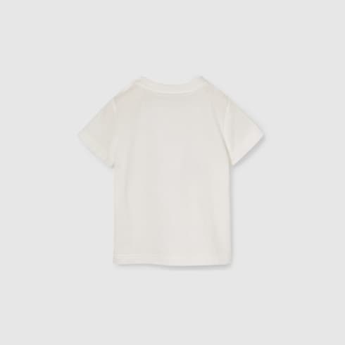 T-shirt neonato in cotone stampato