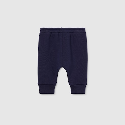 Baby cotton trousers with Web Detail 2