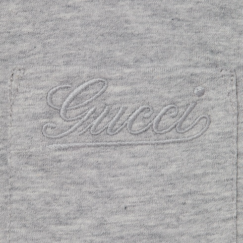 T-shirt pour enfant en coton brodé