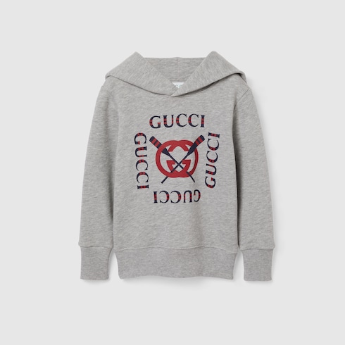 Children's printed cotton sweatshirt