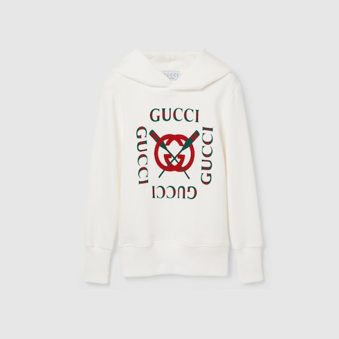 Sweat-shirt pour enfant en coton imprimé