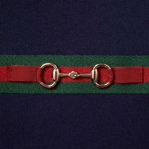 Свитшот из хлопка с лентой Web, для детей 3–12 лет