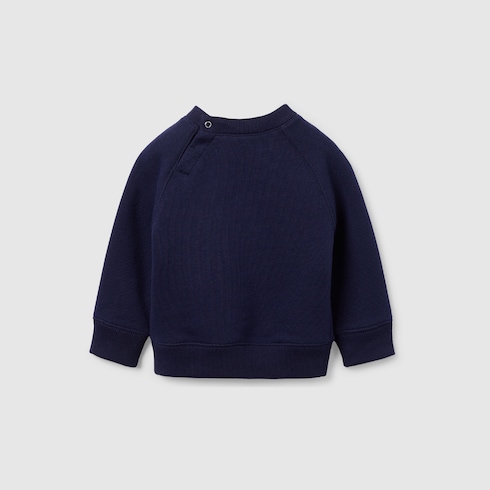 Sudadera de algodón bordado para bebé