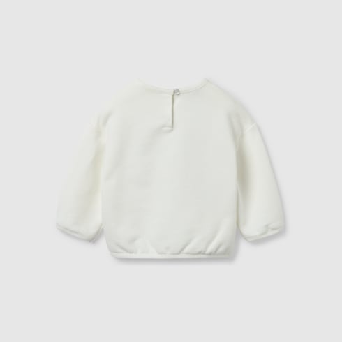 Baby-Sweatshirt aus Baumwolle mit Print