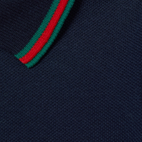 Рубашка поло из хлопка с Web для детей 0–1 года