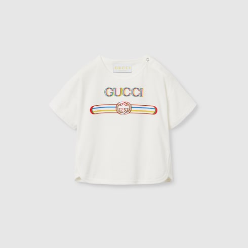 T-shirt pour bébé en coton imprimé