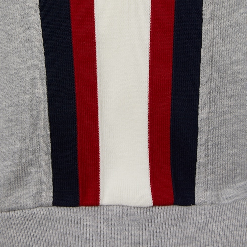 Felpa bambino ricamata in cotone