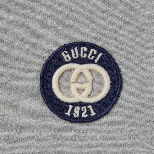 Short pour enfant en coton brodé