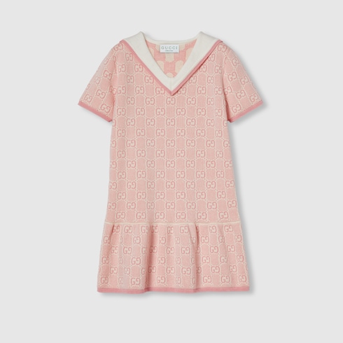 Abito bambino in cotone GG