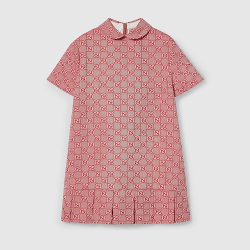 Robe pour enfant en twill de coton GG