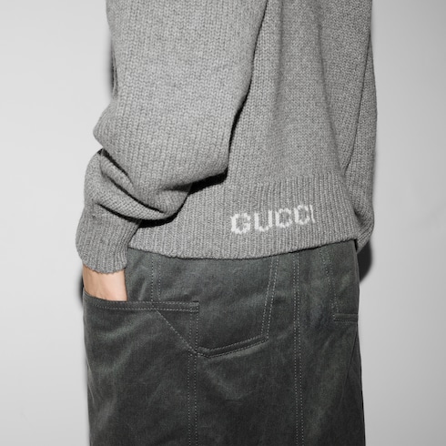 Wool and cashmere sweater
