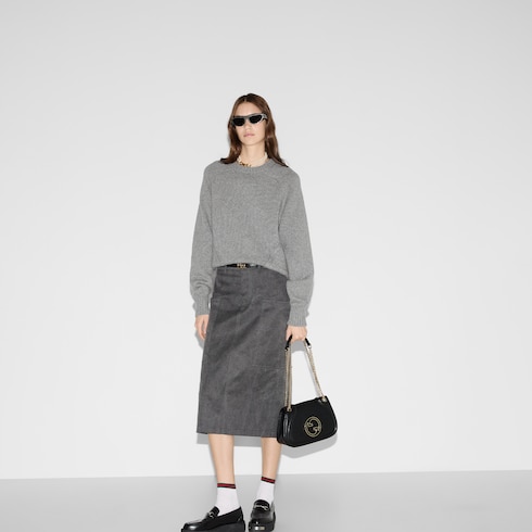 Wool and cashmere sweater