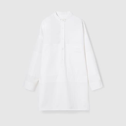 Heavy cotton poplin shirt Detail 7